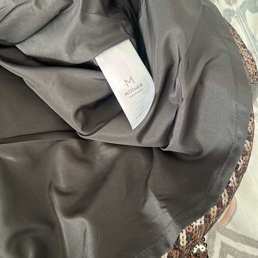 NWT Mother The Going Round Skirt in All That Glitters - Picture 7 of 7